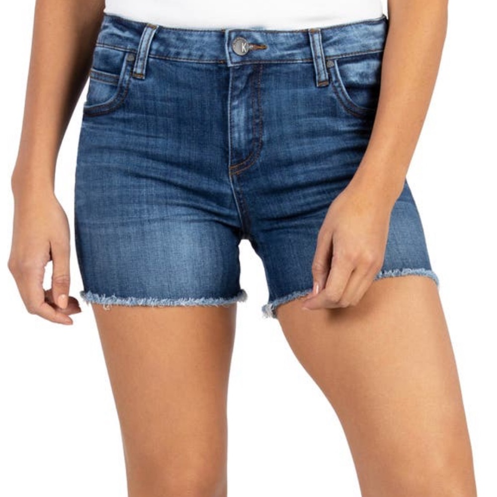 KUT from the Kloth fray hem shorts